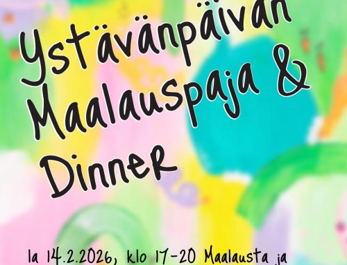 Ystävänpäivän maalauspaja & dinner 14.2.2026